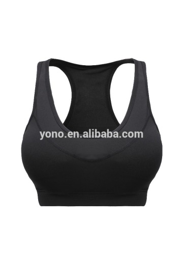 Seductive workout apparel lady yoga bra