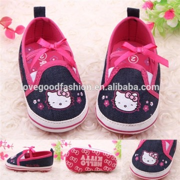 LOVEGOOD FASHION Cute Cat Toddler Shoes Discount Cotton Baby Shoes