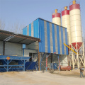 Wet stationary HZS25 ready mixed concrete mixing plant