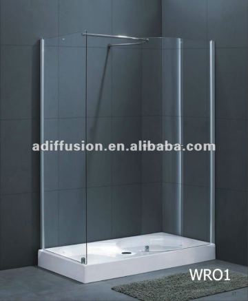 walk in shower glass