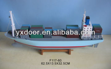 Container Ship model (F117-60) miniature, model container ship