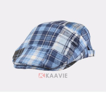 guangzhou suppliers tartan ivy cap fashion gatsby duckbill cap