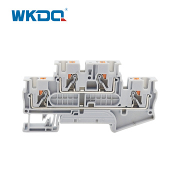 PTTB 4 Push-in Din Rail Double Level Terminal Blocks