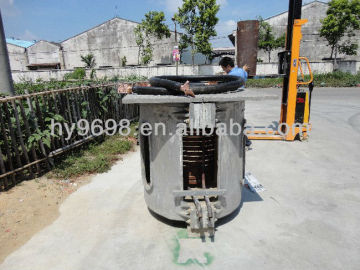 scrap copper induction melting furnace