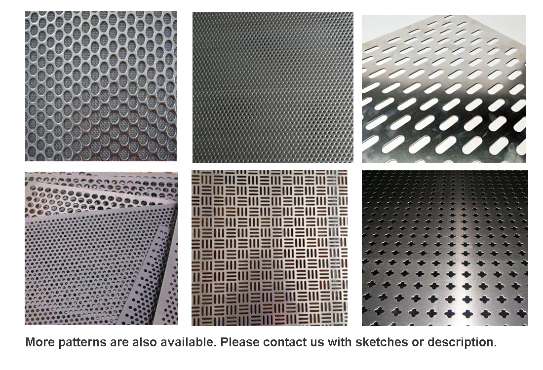stainless steel perforated plate