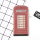 Telephone booth style simple coin purse