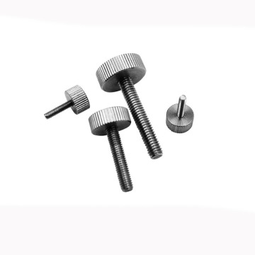 Metric stainless steel knurled-Head shoulder thumb screw