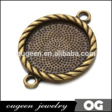 20mm antique bronze colour Blank Pendant Blanks, Pendant Bases, Pendant Settings