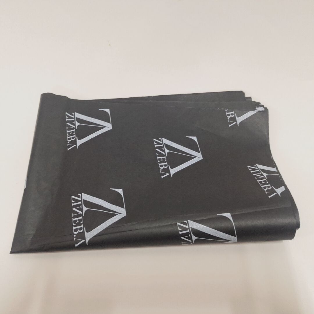 Wholesale 17gsm art wrapping tissue paper packaging with logo