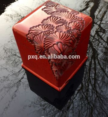 Carving lacquer box