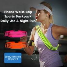 Reflective Night Running Sports Waist Bag
