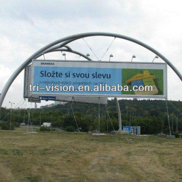 Triangle prisma Construction Outdoor Advertising Billboard