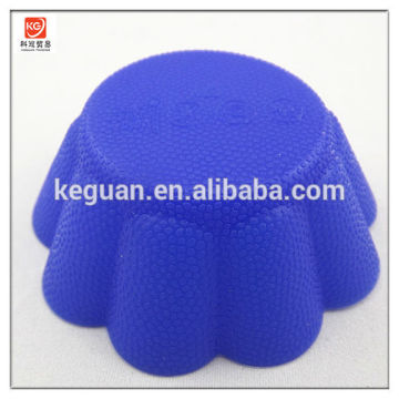 S-A007 popular nice design flower shape cake slicone mould