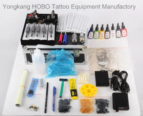 Complete Tattoo Kits Products with Machine Sets with Two Guns