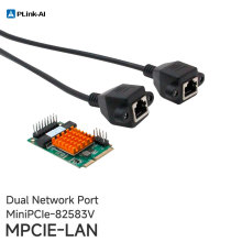 Dual Port Gigabit Network Card Mini PCIe to RJ45 Ethernet Interface