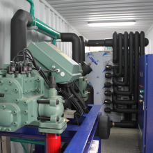 20 Ton Ice Plant: Flake Ice Machine in Containerized Mobile Ice Plant