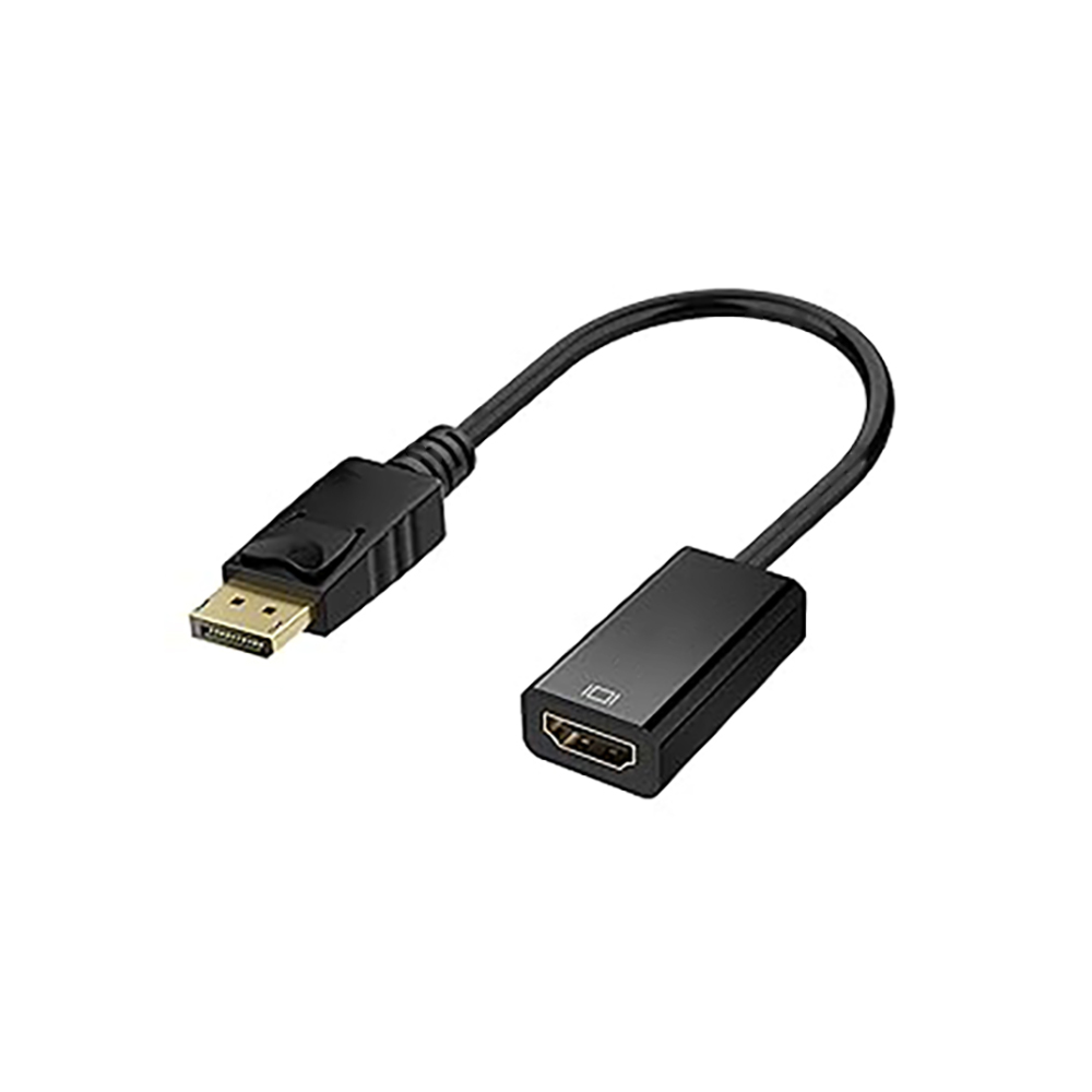 Uni-Directional DisplayPort to HDMI Cable for PC to Monitor Connection
