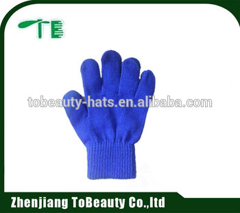 Knitted glove manufacturer 2015 fashion knit magic gloves