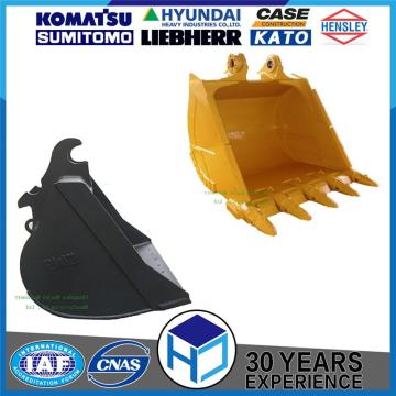 Excavator attachment of heavy excavator bucket