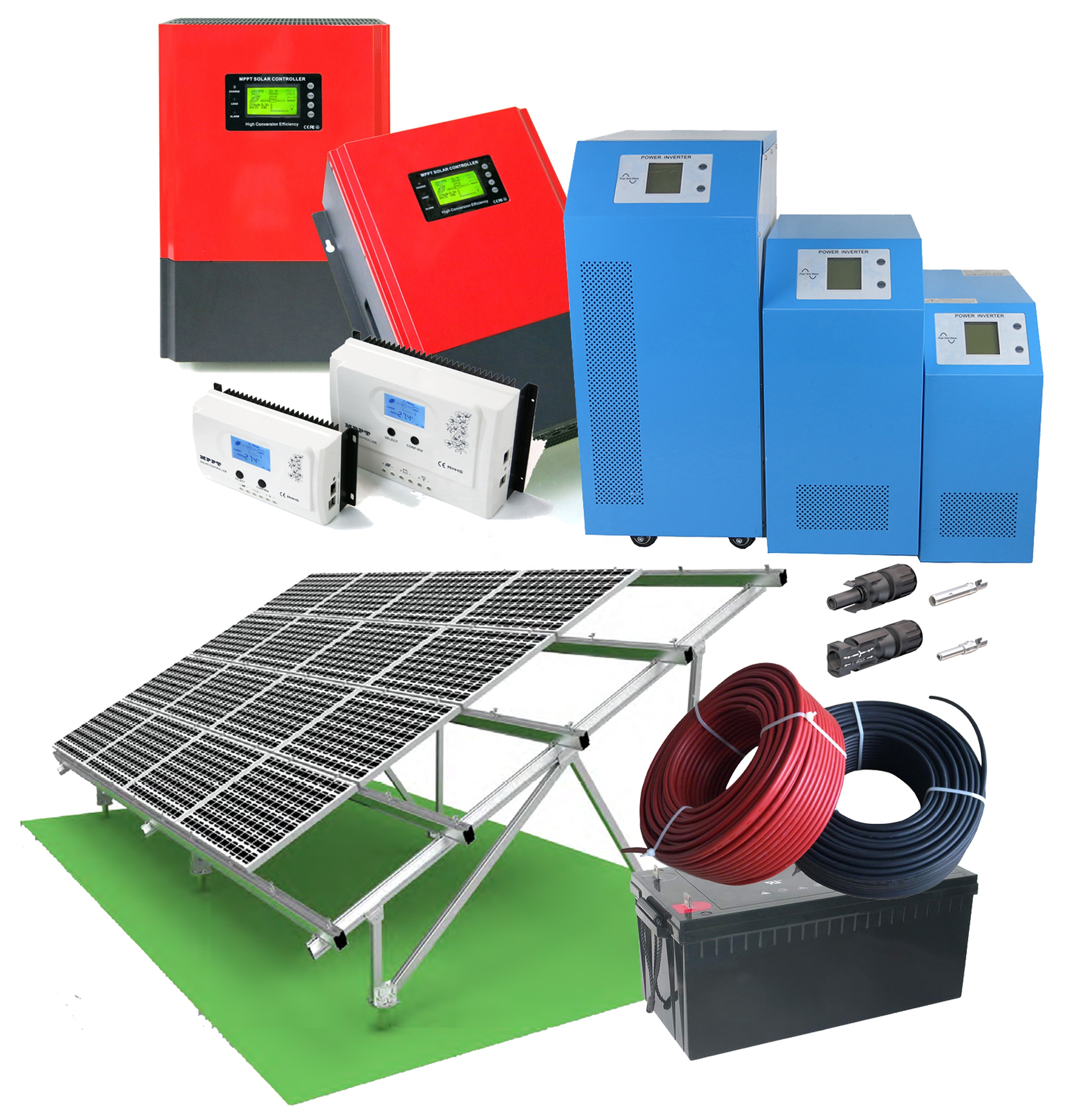 Sistema Solar Off-Grid 10Kw para venda