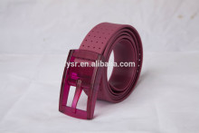 air permeable colored golf belts for man