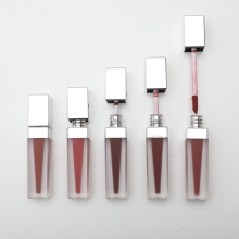 Custom Velvet Lip gloss vendor custom lipgloss OEM private label Matte lip gloss matte lipstick For mashed potato texture