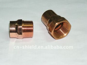 Copper male/female adapter