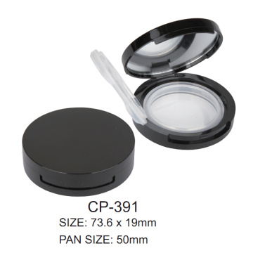 Plastic Round Dressing powder Case