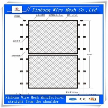 temporary construction chain link fence from china