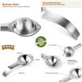 Stainless Steel Egg Seperator Filter Cooking Tool