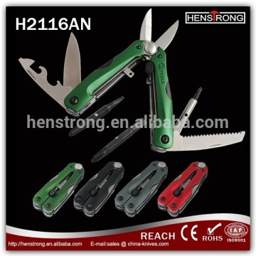 Own Patented Sliding out Fine-blanked Multi-scissors with 5CR15Mo Stainless steel Scissors Hand Tool Sicissors