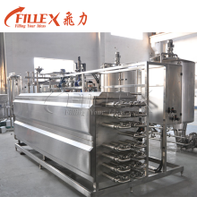 Juice Tea Beverage Sterilization Machine: UHT Tube Type Ultra-High Temperature Autoclave Equipment