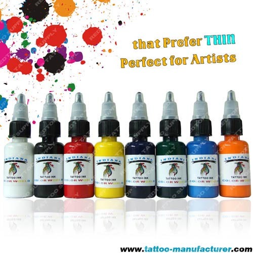 0.5oz 8 colores Set de tinta de tatuaje