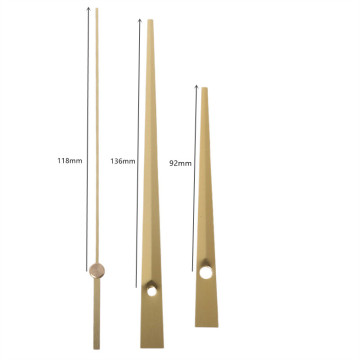 Wholesale DIY Kit: Golden Hour Minute Second Clock Hands