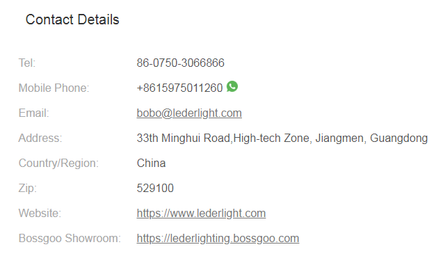 LED lighting factory