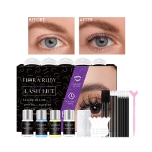 Professional Private Label Keratin Eyelash and Eyebrow Lamination Kit - Lash Lift Curler Perming Set