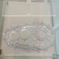 CNC transparent klare PMMA -Acrylprototypen Mahlen