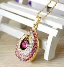 Crystal Necklace USB Flash Disk