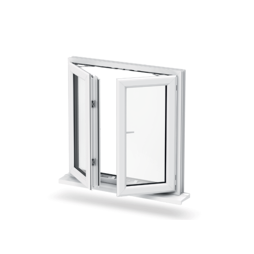 Customizable Double Glazed PVC Windows