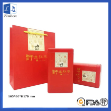 Metal Tea Tin Box Containers