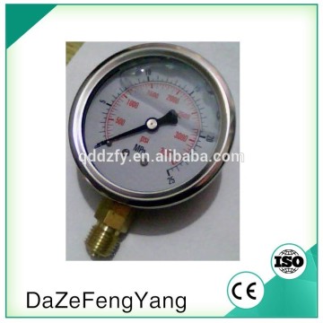 3500psi glycerine filled pressure gauge