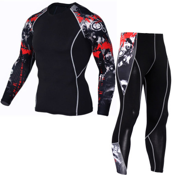 mens compression tights base layer Set