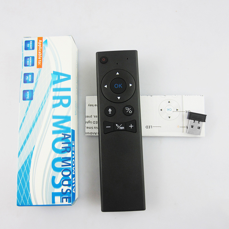 Wholesale 2.4G Wireless Up To 10 Meters Remote Control Android TV Box MX6 Google Search Fly Air Mouse Remote Control