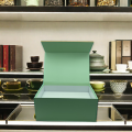 Custom Green Paper Magnetic Tea Set Geschenkbox