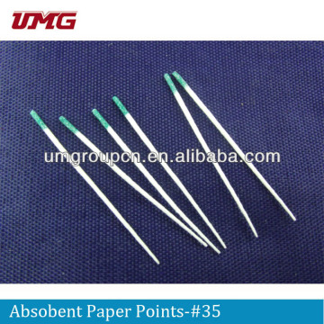 Paper Points: Dental Absorbent paper points,dental composite filling material