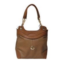 PU leather handbag,brown color ,handbag manufacture