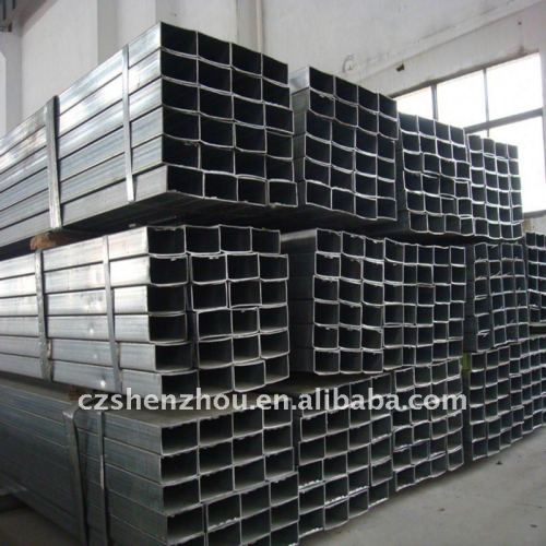 Hot dipped pre-galvanized carbon square steel pipe