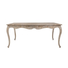 Best Selling French Antique Oak Wood Hand Carved Rectangle Dining Table