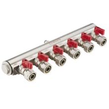 DN16 2-6L Underflow System Brass Manifolds Valve