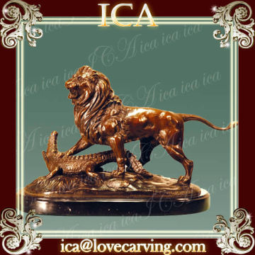 Sculpture brass lion brass statue,antique brass lion sculpture,brass decorative lion statue,lion metal sculpture